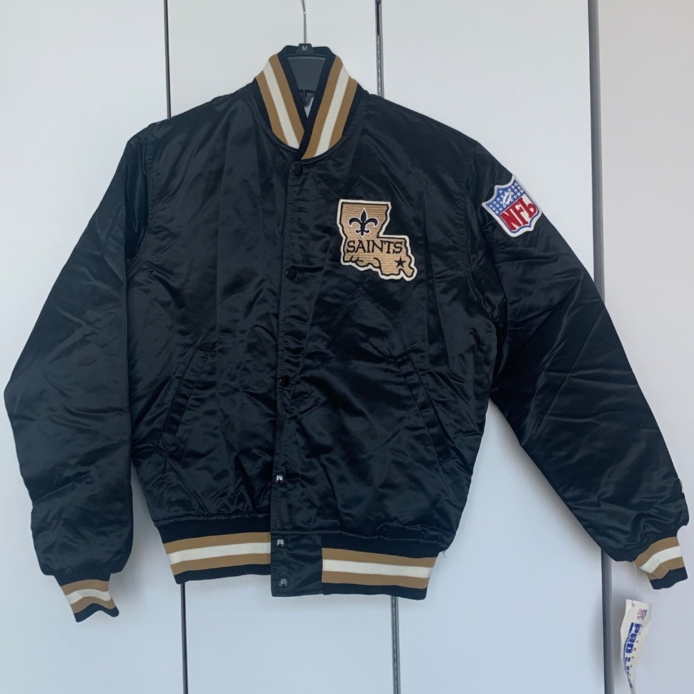 NEW original NWT VINTAGE New Orleans Saints Jacket